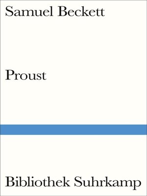 cover image of Proust